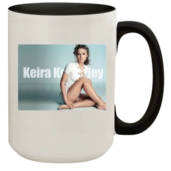 Keira Knightley 15oz Colored Inner & Handle Mug