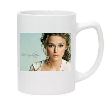 Keira Knightley 14oz White Statesman Mug