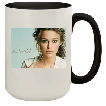 Keira Knightley 15oz Colored Inner & Handle Mug