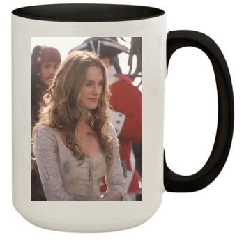 Keira Knightley 15oz Colored Inner & Handle Mug