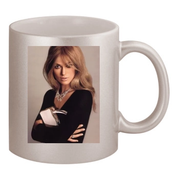 Keira Knightley 11oz Metallic Silver Mug