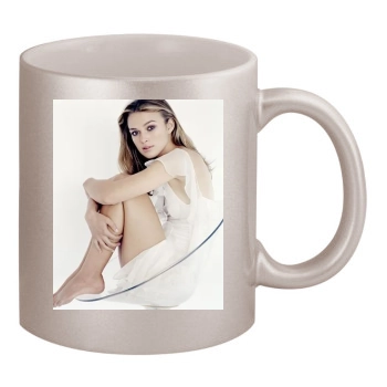 Keira Knightley 11oz Metallic Silver Mug