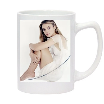 Keira Knightley 14oz White Statesman Mug