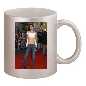 Keira Knightley 11oz Metallic Silver Mug