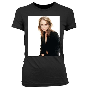 Keira Knightley Women's Junior Cut Crewneck T-Shirt