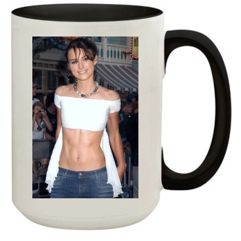 Keira Knightley 15oz Colored Inner & Handle Mug