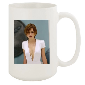 Keira Knightley 15oz White Mug