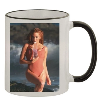 Angelica Bridges 11oz Colored Rim & Handle Mug