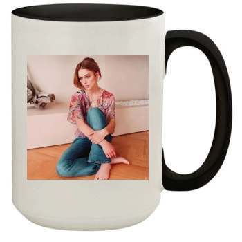 Keira Knightley 15oz Colored Inner & Handle Mug