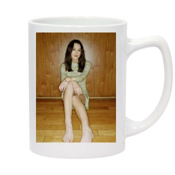 Keira Knightley 14oz White Statesman Mug