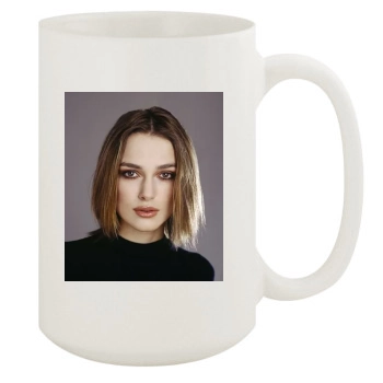 Keira Knightley 15oz White Mug