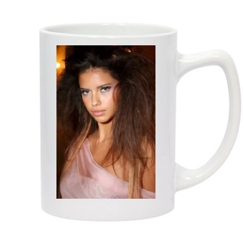 Adriana Lima 14oz White Statesman Mug