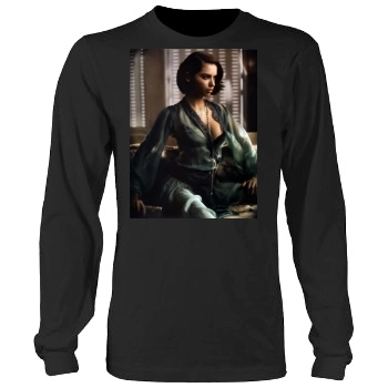 Adriana Lima Men's Heavy Long Sleeve TShirt