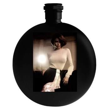 Adriana Lima Round Flask