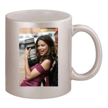 Adriana Lima 11oz Metallic Silver Mug