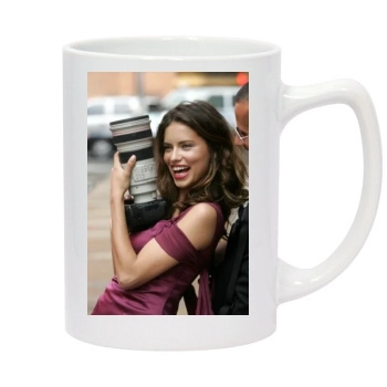 Adriana Lima 14oz White Statesman Mug