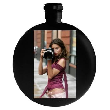 Adriana Lima Round Flask