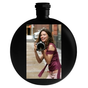 Adriana Lima Round Flask