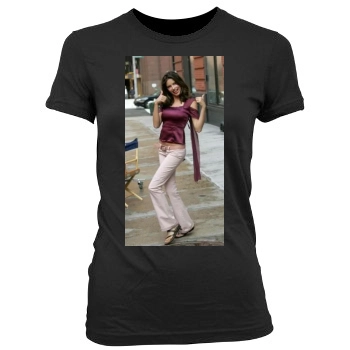 Adriana Lima Women's Junior Cut Crewneck T-Shirt