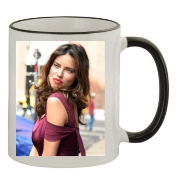 Adriana Lima 11oz Colored Rim & Handle Mug