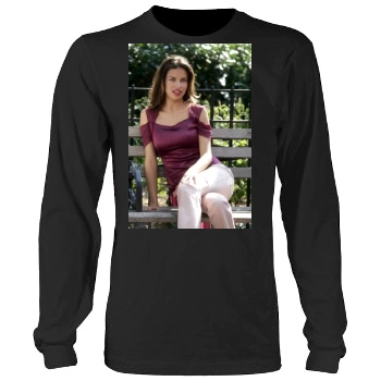 Adriana Lima Men's Heavy Long Sleeve TShirt