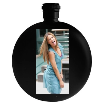 Adriana Lima Round Flask