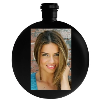 Adriana Lima Round Flask