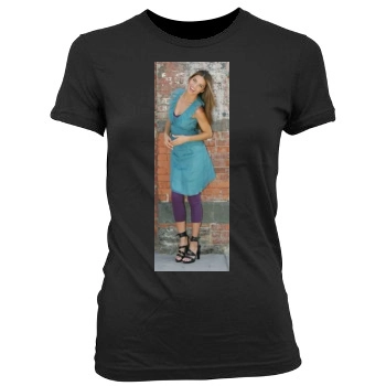 Adriana Lima Women's Junior Cut Crewneck T-Shirt