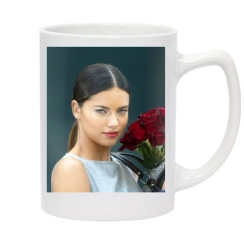 Adriana Lima 14oz White Statesman Mug