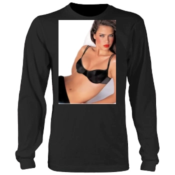 Adriana Lima Men's Heavy Long Sleeve TShirt