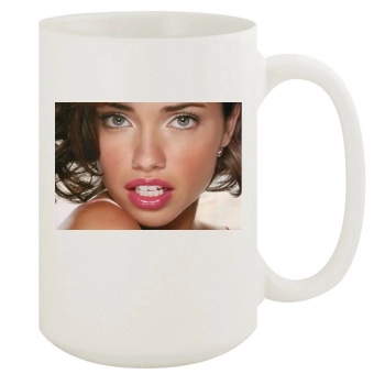 Adriana Lima 15oz White Mug