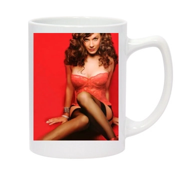 Krista Allen 14oz White Statesman Mug