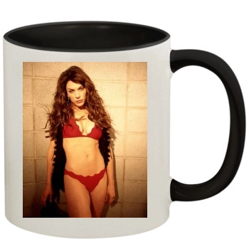 Krista Allen 11oz Colored Inner & Handle Mug