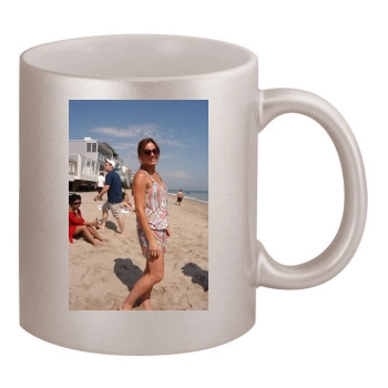 Krista Allen 11oz Metallic Silver Mug