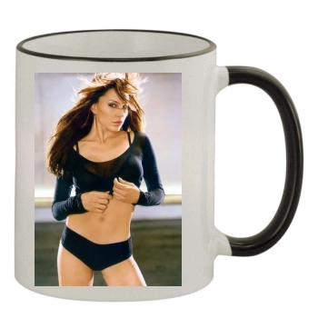 Krista Allen 11oz Colored Rim & Handle Mug