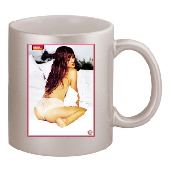 Krista Allen 11oz Metallic Silver Mug