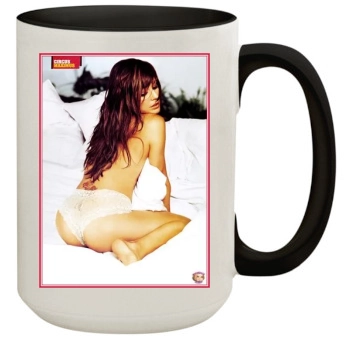 Krista Allen 15oz Colored Inner & Handle Mug