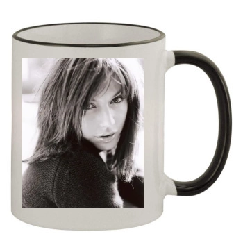 Krista Allen 11oz Colored Rim & Handle Mug