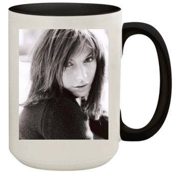 Krista Allen 15oz Colored Inner & Handle Mug