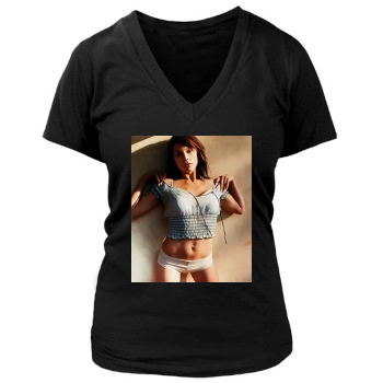 Krista Allen Women's Deep V-Neck TShirt