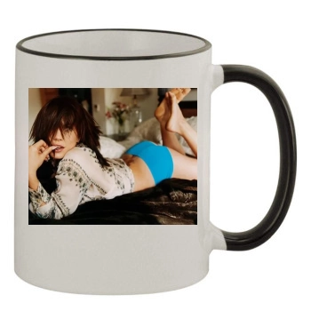 Krista Allen 11oz Colored Rim & Handle Mug