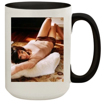 Krista Allen 15oz Colored Inner & Handle Mug