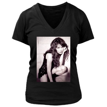 Krista Allen Women's Deep V-Neck TShirt