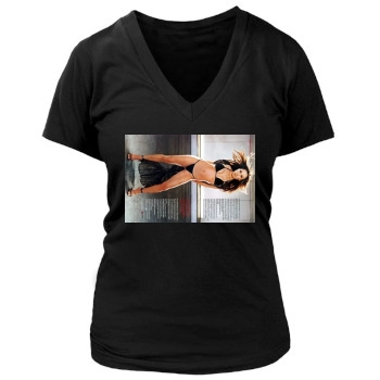 Krista Allen Women's Deep V-Neck TShirt