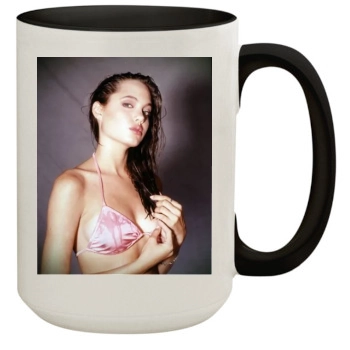 Angelina Jolie 15oz Colored Inner & Handle Mug