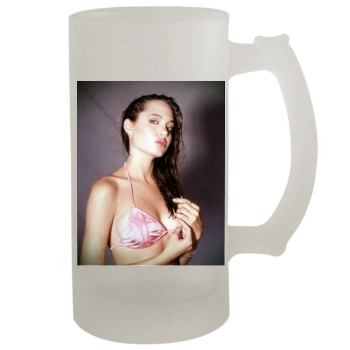 Angelina Jolie 16oz Frosted Beer Stein