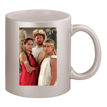 Angelina Jolie 11oz Metallic Silver Mug