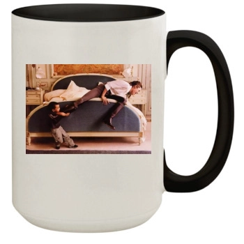 Angelina Jolie 15oz Colored Inner & Handle Mug