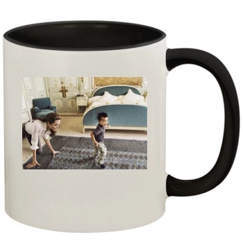 Angelina Jolie 11oz Colored Inner & Handle Mug