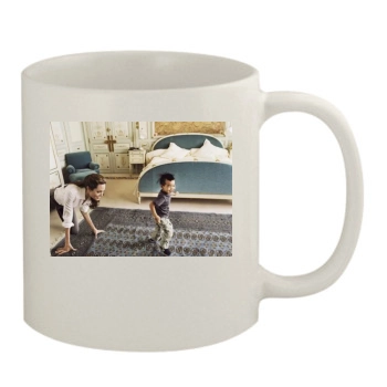 Angelina Jolie 11oz White Mug